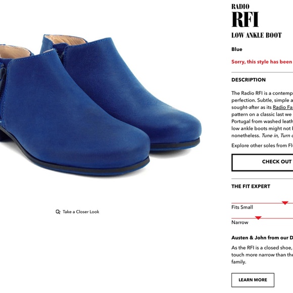 John Fluevog Leather Radio Shoes Size 6.5 - Picture 7 of 8